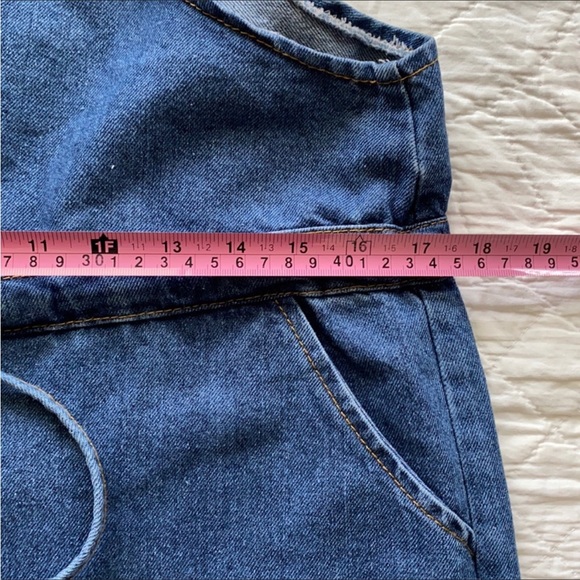 Vintage Jean Capri Overalls - Picture 5 of 6